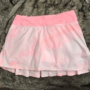 tie-dye Lululemon skirt!
